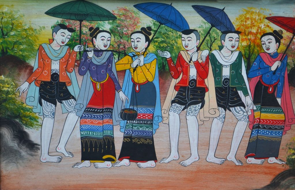 Conversation asiatique